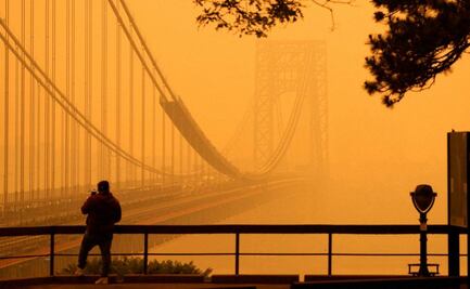 "Parece Marte": Reportan la peor calidad del aire en Nueva York desde los años 80