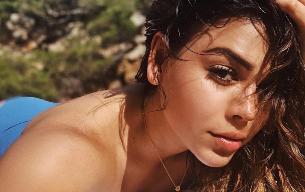 Danna Paola aprovechó para hacerle un homenaje a la cantante Ariana Grande. Foto: Instagram