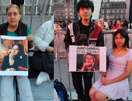Juan Gabriel y su poder de congregar masas y sentimientos en el Zócalo: Madero suena a sus clásicos y estallan las porras en la plaza