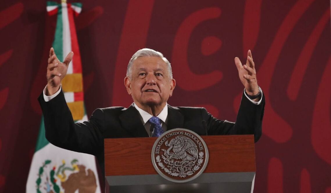 “Nos necesitamos mutuamente, ósea, sería muy difícil que funcionara la economía estadounidense sin la participación de México”, asegura López Obrador. Foto: Germán Espinosa