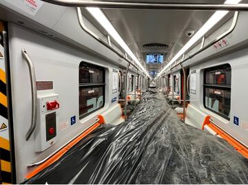 FOTOS: Realiza Metro pruebas de trenes en el tramo Chapultepec-Cuauhtémoc de la L1