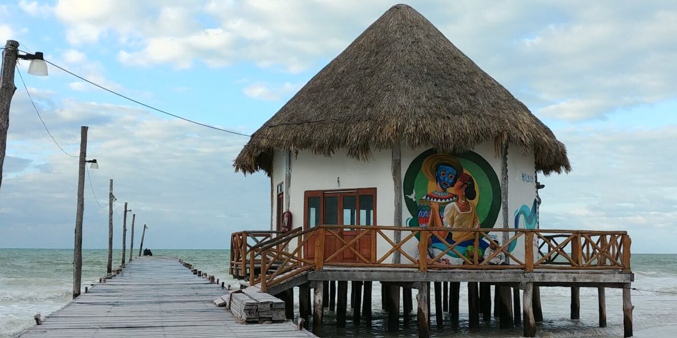 La imagen corresponde a la Isla Chica en Holbox, habitada y visitada por turistas. A un costado se encuentra la Isla Grande. FOTO: Adriana Varillas