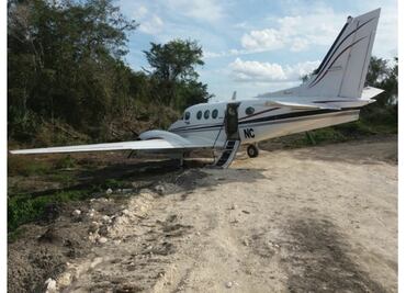 Hallan en Quintana Roo aeronave que iba a Campeche y se extravió