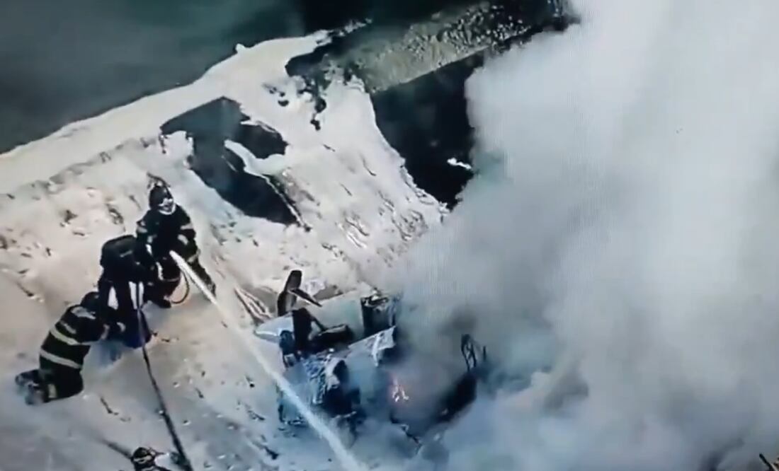 Accidente de avioneta en Sao Paulo. Foto: captura de pantalla