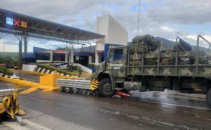 Se accidenta camión con personal de Guardia Nacional en Michoacán