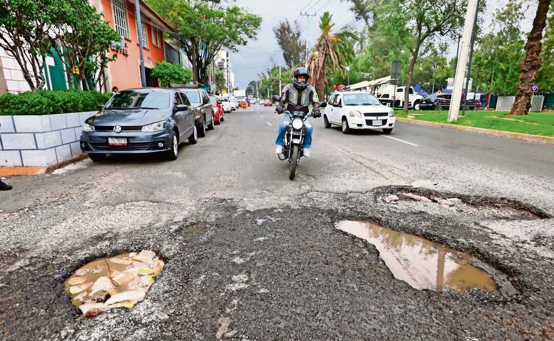 Las lluvias de los últimos meses han evidenciado la fragilidad de la estructura vial, dice diputada. Foto: Archivo EL UNIVERSAL