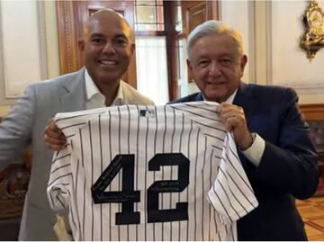 Estoy fuera de forma porque he tenido mucho trabajo: AMLO revela motivo de porqué pospuso juego de beisbol con Mariano Rivera