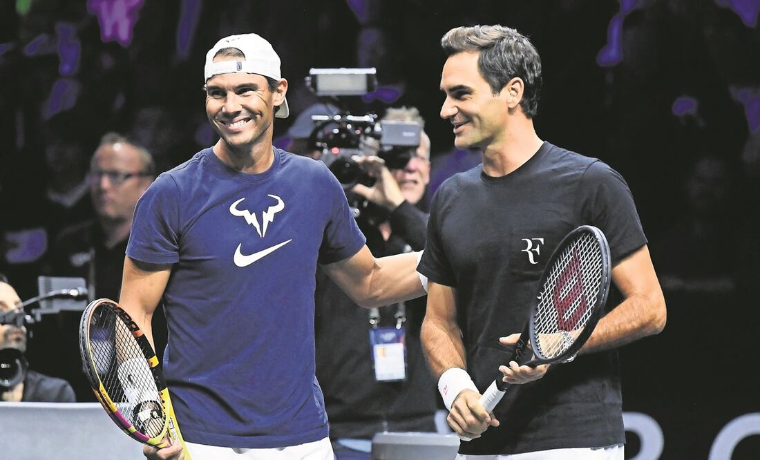 Federer y Nadal en la Laver Cup / FOTO: EFE
