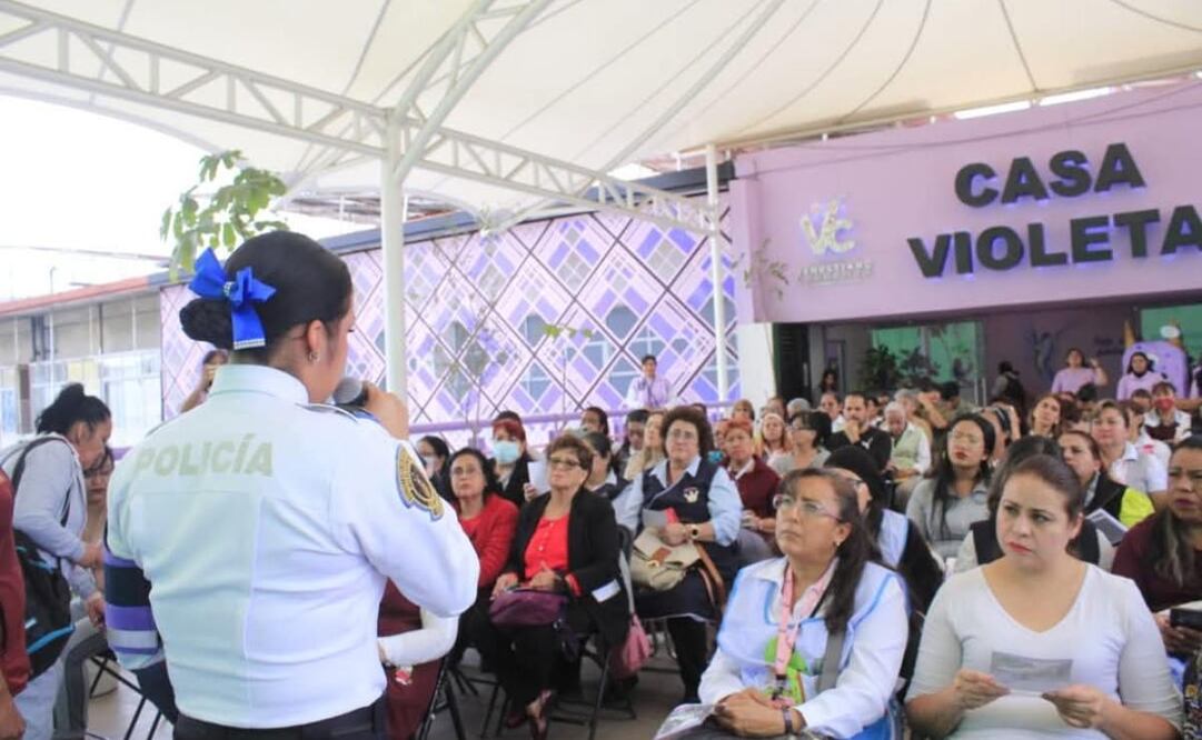 Implementan en VC Red Violeta Infantil; talleres de prevención de violencia de género. Foto: Especial