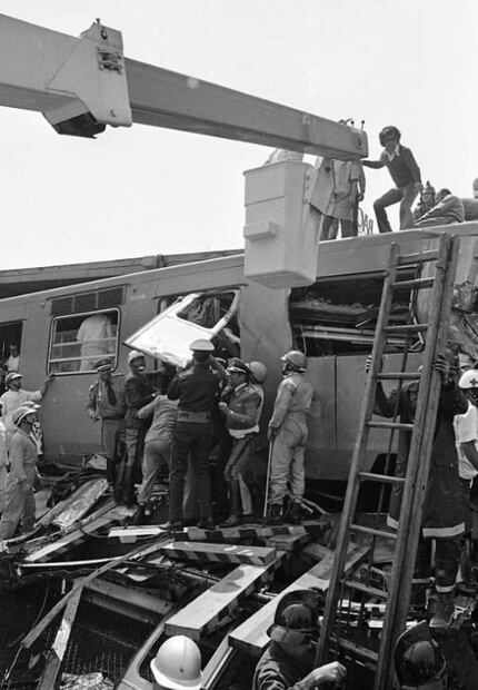 Así narraron testigos el "macabro" accidente del Metro en 1975