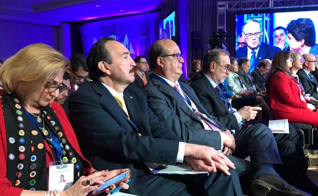 En la reunión se acordó que una delegación de gobernadores estadounidenses visitarán a sus pares en México. /Especial - Conago