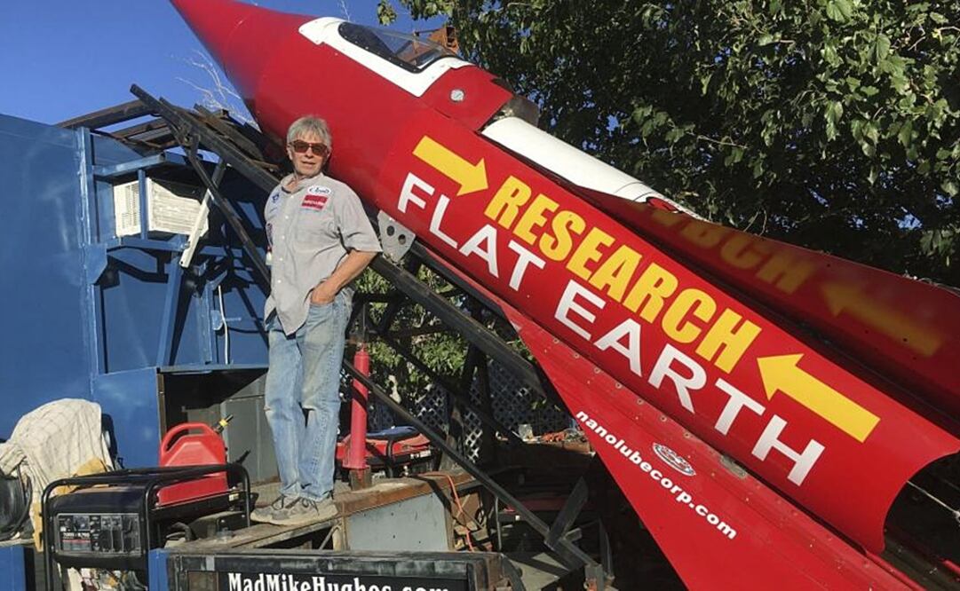 Hombre se lanzará en cohete casero para demostrar que la Tierra es plana