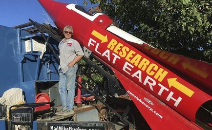 Hombre se lanzará en cohete casero para demostrar que la Tierra es plana