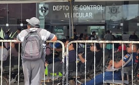 Se registran largas filas en el último día del programa de reemplacamiento en Yucatán; multas iniciarán este miércoles 1 de julio