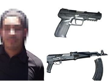 Policía Estatal detiene a dos personas armadas en Culiacán; uno conducía vehículo robado