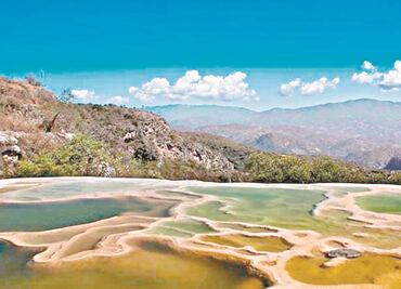 Cierran acceso a Hierve el Agua, Oaxaca