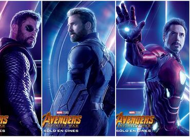 "Avengers: Infinity War" lanza pósters individuales