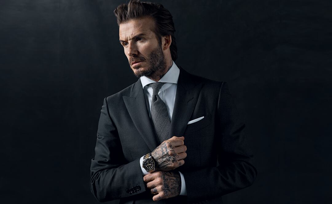 El ex futbolista inglés David Beckham destacó en el Manchester United, el Real Madrid y el LA Galaxy.