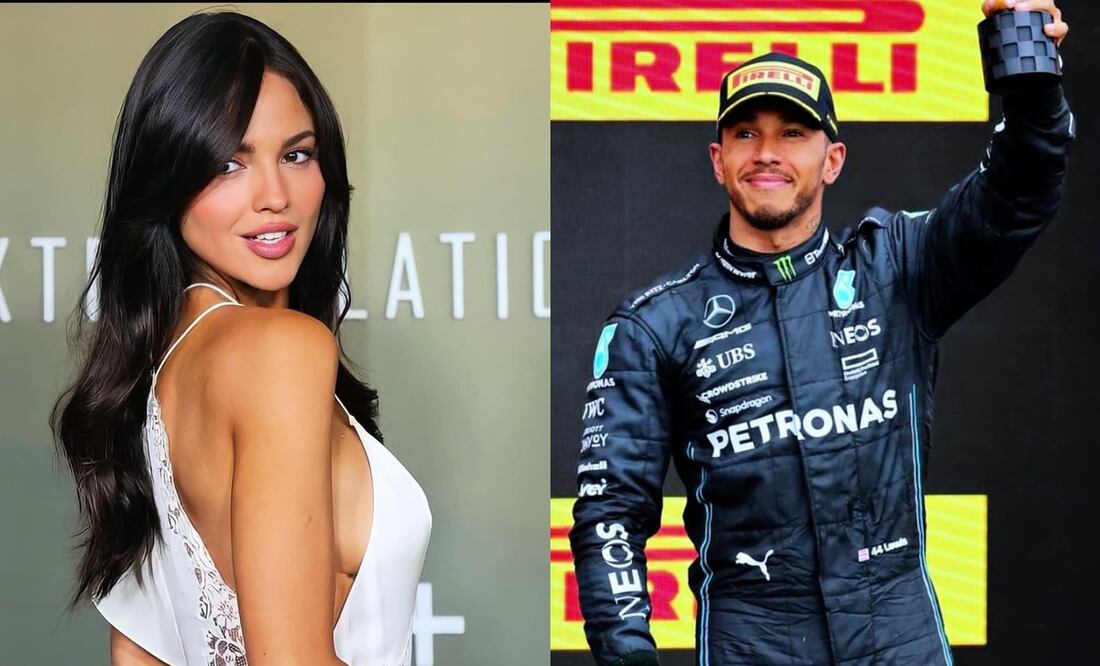 Lewis Hamilton es captado con la mexicana Eiza González, ¿Se peleó con Shakira?