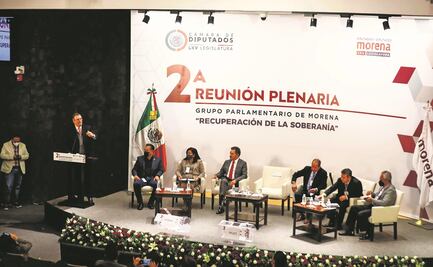 Gabinete empuja reformas de AMLO en San Lázaro