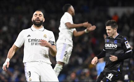 Real Madrid empata con la Real Sociedad y se aleja del liderato 