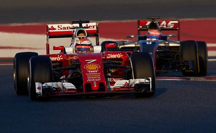 Raikkonen, el más rápido en Catalunya