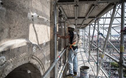 Avanzan trabajos en la catedral