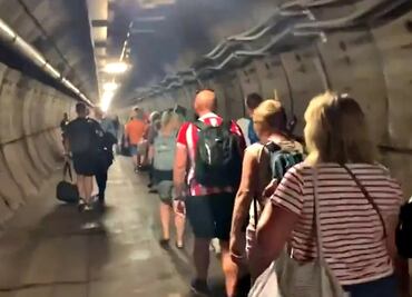 Canal de la Mancha: Restablecen circulación de trenes en el Eurotúnel tras huelga sorpresa