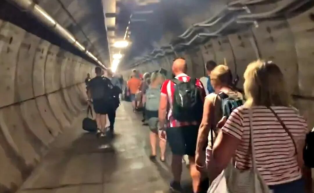 El tráfico de trenes recuperó este viernes la normalidad, con más convoyes para los viajeros que quedaron varados. Foto: Especial