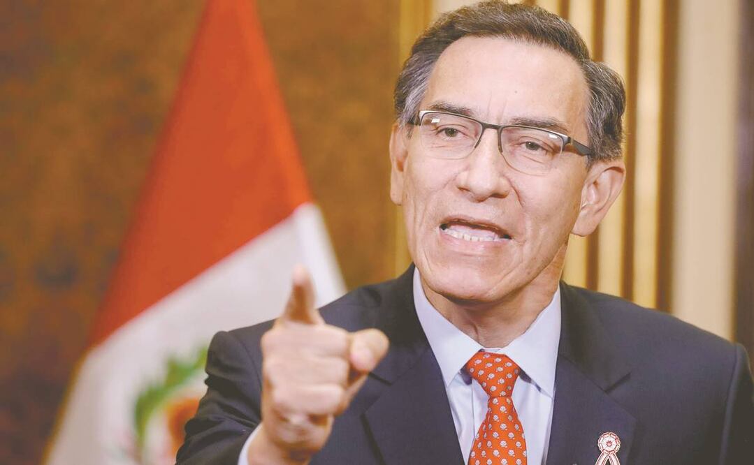 Martín Vizcarra, expresidente de Perú. Foto: AFP