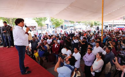 Delfina Gómez llama "cobardes" a quienes la acusan