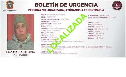 ​Localizan a tía de la niña de "las calcetitas rojas" en Edomex