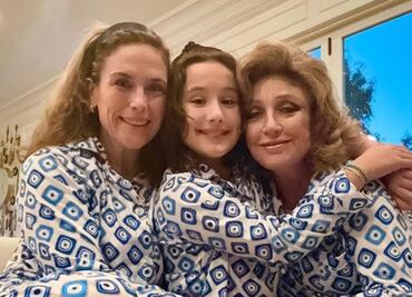 Hija de Angélica Vale recibe la patada de la suerte de Lucero Mijares: "quiero que seas la madrina de mi hija"