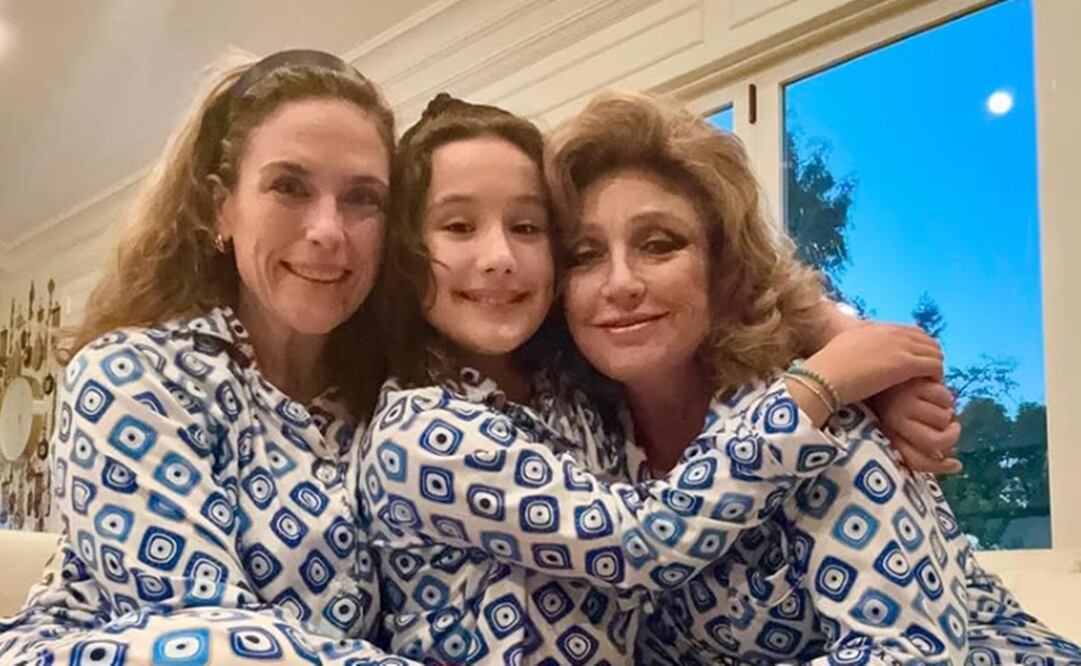 Angélica Masiel, hija de Angélica Vale y nieta de Angélica María.