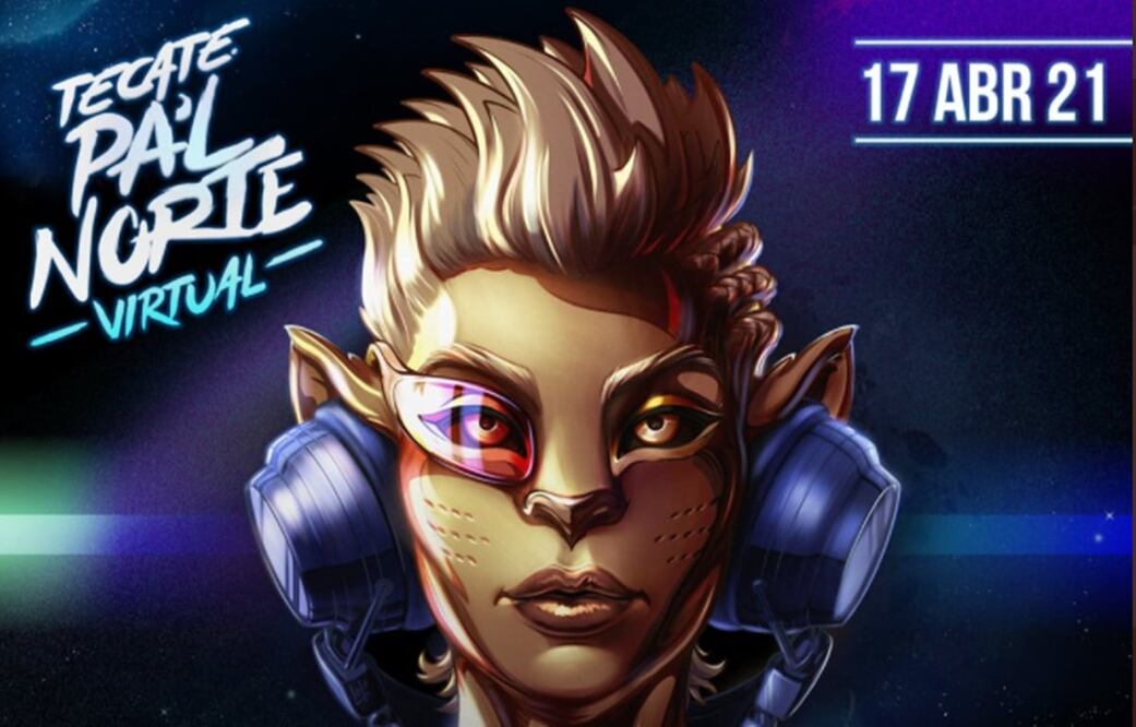 Tecate Pa’l Norte Virtual. Foto: Captura Twitter