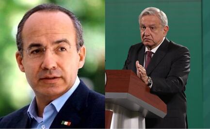 AMLO desea pronta recuperación a Felipe Calderón tras dar positivo a Covid-19