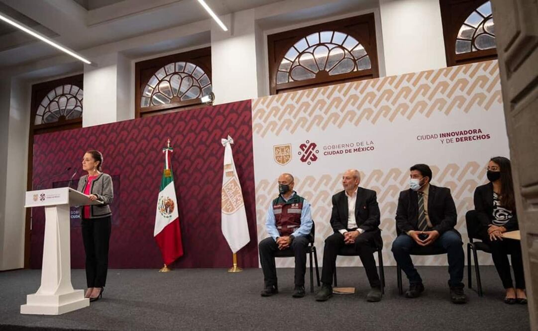 Claudia Sheinbaum dijo que ya está el peritaje de la Fiscalía General de Justicia. Foto: Especial