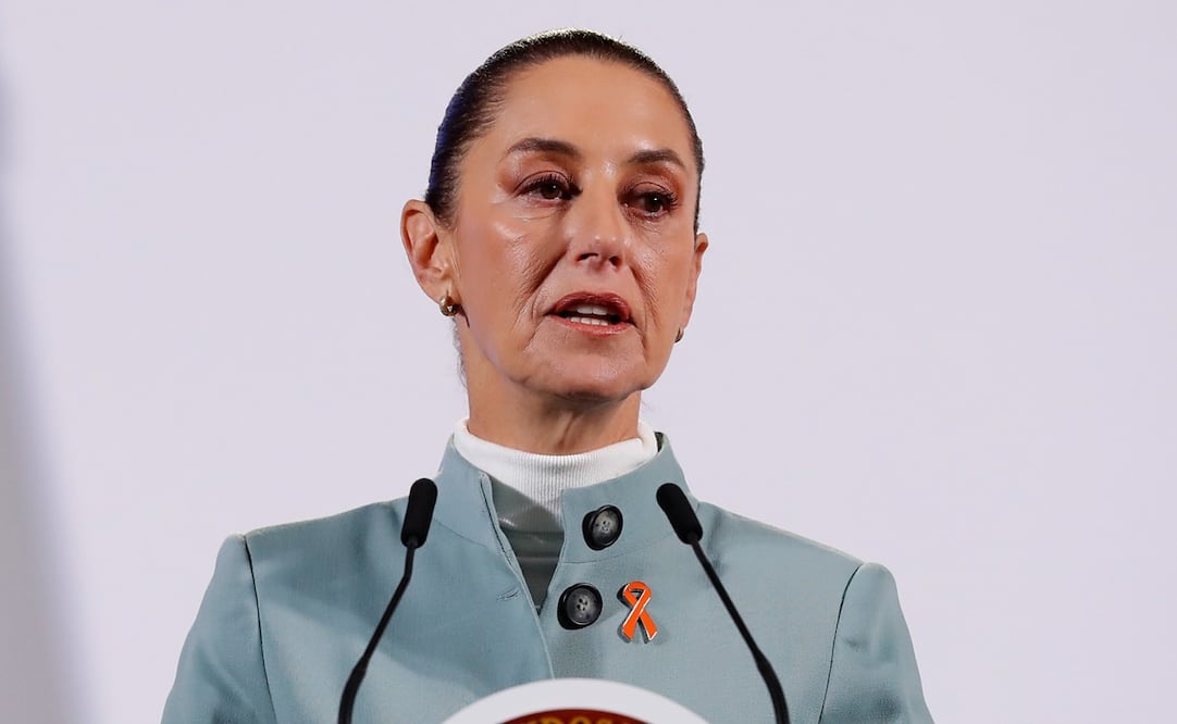 Conferencia mañanera de Claudia Sheinbaum del 25 de noviembre, desde Palacio Nacional. Foto: Presidencia