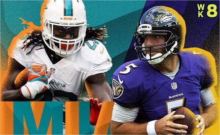 Ravens y Dolphins, la batalla