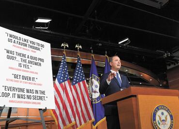 Proceso para el impeachment pasa al Comité Judicial