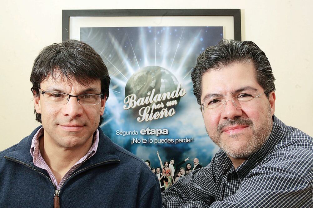 Rubén Galindo (izquierda)