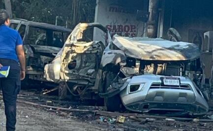 VIDEO. Explota camioneta cargada con pirotecnia en Lázaro Cárdenas, Michoacán; hay dos mujeres muertas y un menor lesionado