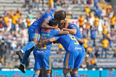 Tigres goleó a domicilio a Lobos BUAP