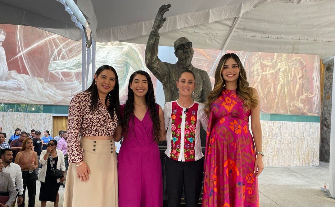 Claudia Sheinbaum, jefa de gobierno de la Ciudad de México, participó en el foro “Mujeres gobernando” en la Universidad de Guadalajara. Foto: Twitter