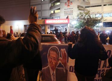 Tras anulación de indulto, hospitalizan a Fujimori por descompensación