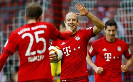 El Bayern aplasta 4-0 al Stuttgart