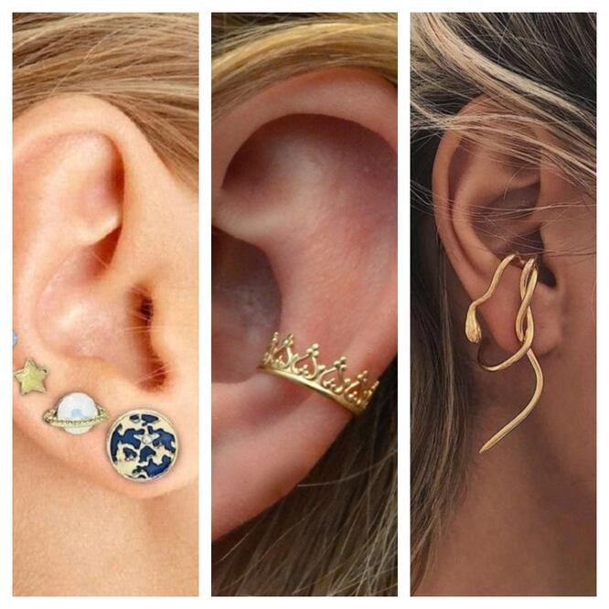 Rompe el esquema y marca tu estilo personal con estas perforaciones en el oído . Fotos: Instagram