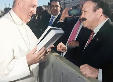 Lleva Médico en Tu Casa a Ahued con el papa Francisco