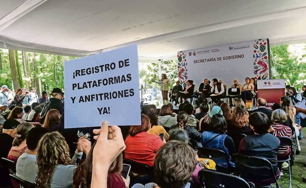 Rechazan la gentrificación. Foto: Gabriel Pano / EL UNIVERSAL