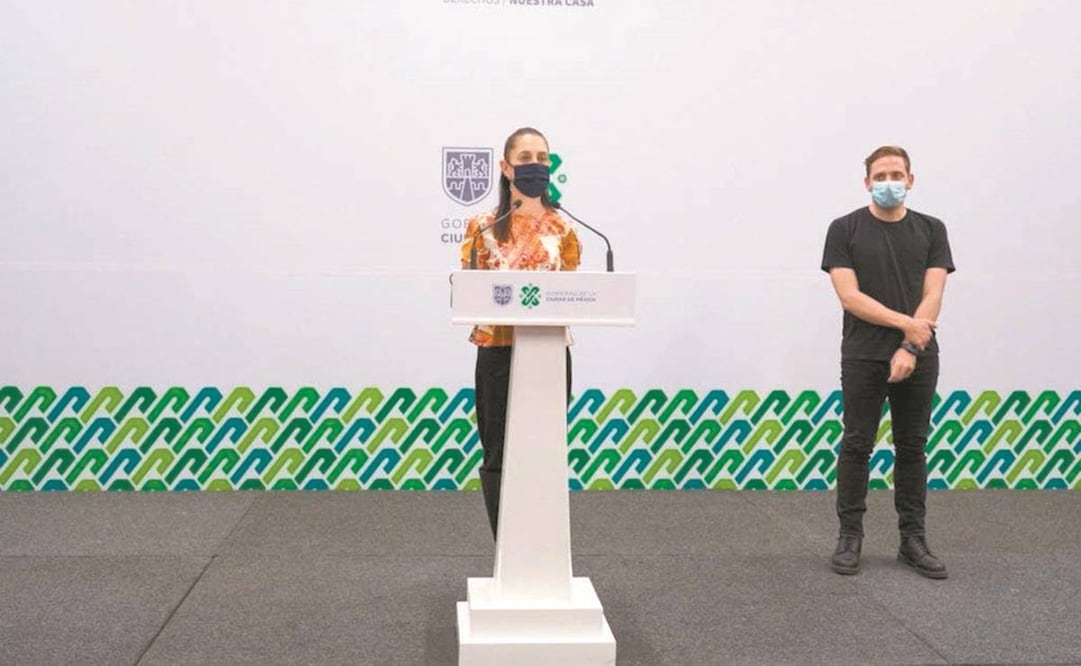 Sheinbaum dijo que 50% de adultos ya tienen una vacuna. Foto: ESPECIAL